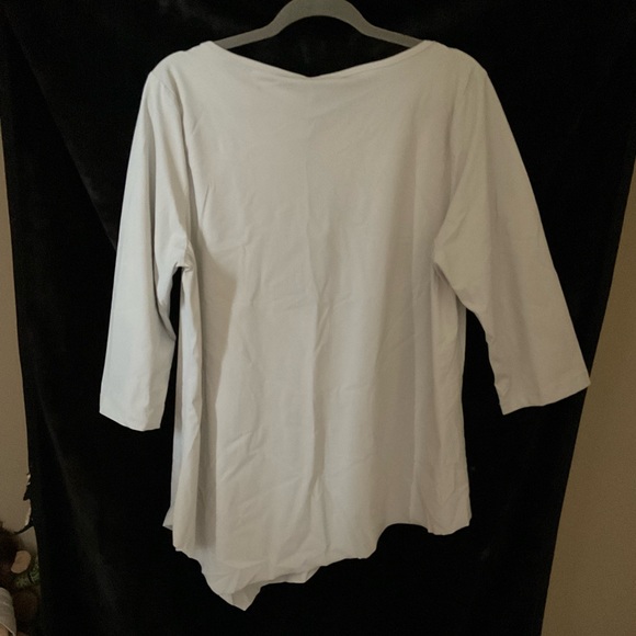 Porto Jive Top. Size 4 / M. Light blue NWT - Picture 2 of 7